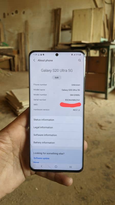 Samsung Galaxy S20 Ultra 5G non PTA sim working 16gb ram 512gb 2