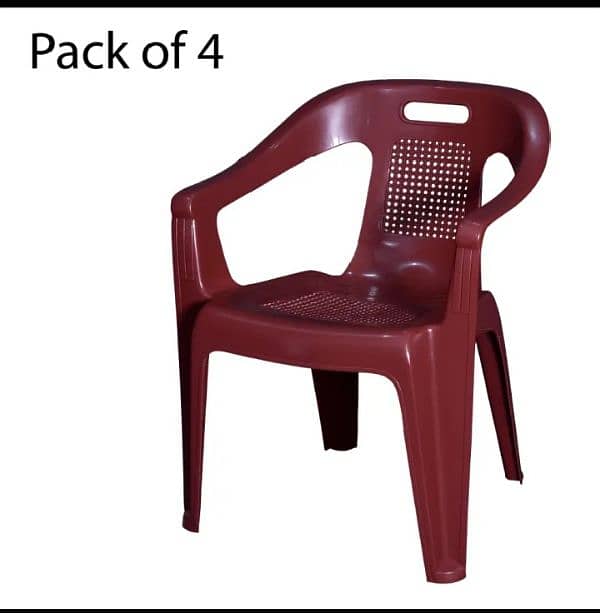 Plastic Chairs 13 piece 0