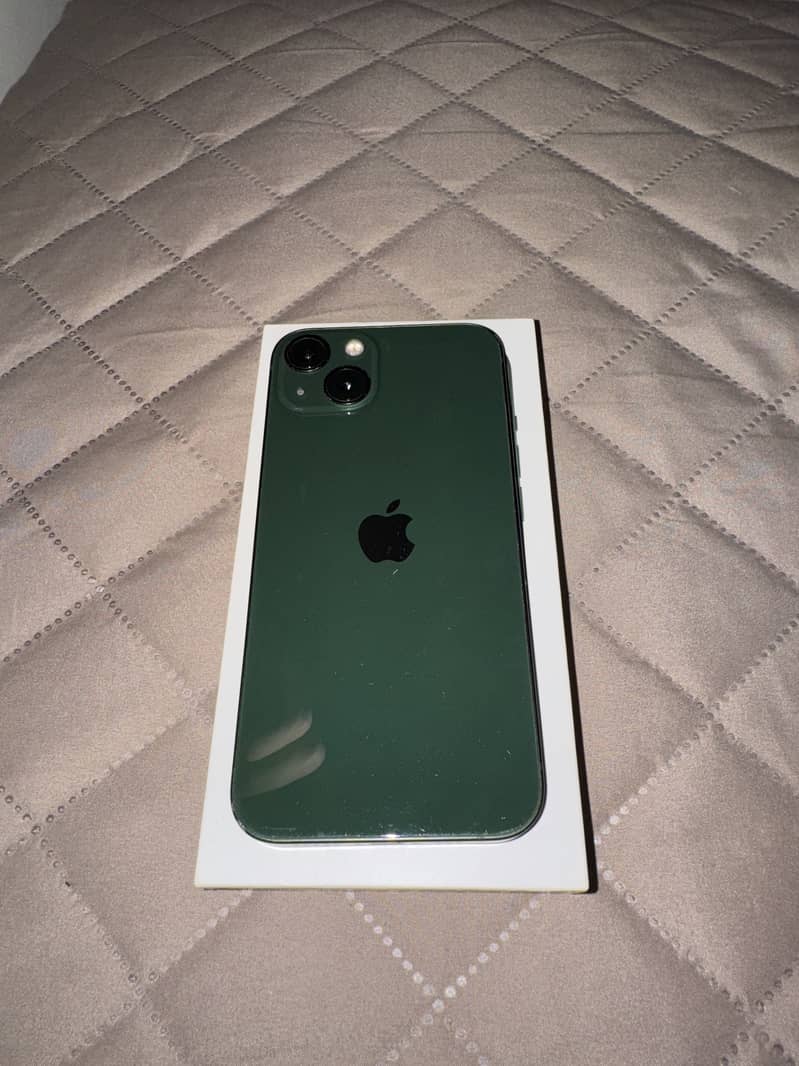 iPhone 13 PTA APPROVED Green With Box 0