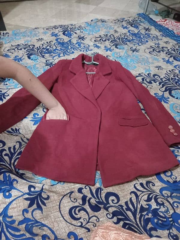 mehroon coat 10 sy 18 saal k lye for sale 8