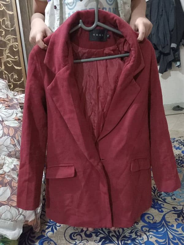 mehroon coat 10 sy 18 saal k lye for sale 11