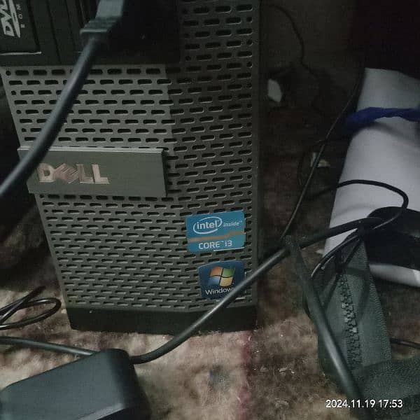 Dell computer all ok core i3 model Ram4+4 3