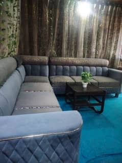 7 Seater L Shape Sofa For Sale