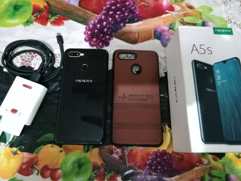 Oppo A5s 3/32 Condition 10/10 With Complete Box And Charger 1