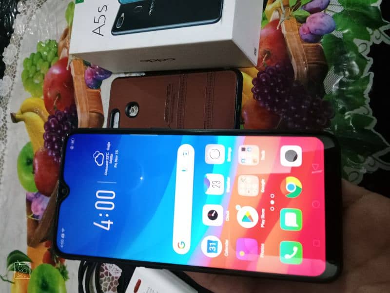 Oppo A5s 3/32 Condition 10/10 With Complete Box And Charger 2