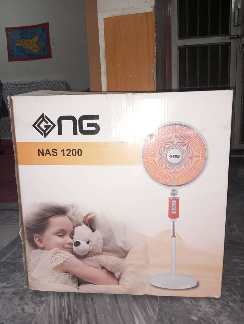 NASGAS Electric Heater only 2 months Used 1