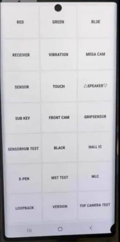 samsung Note 10 plus panel 0