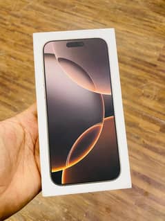 iphone 16 pro max 512gb non active box pack