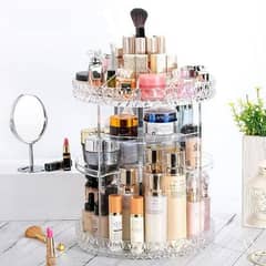 360 Degree Rotating Cosmetics Storage Rack