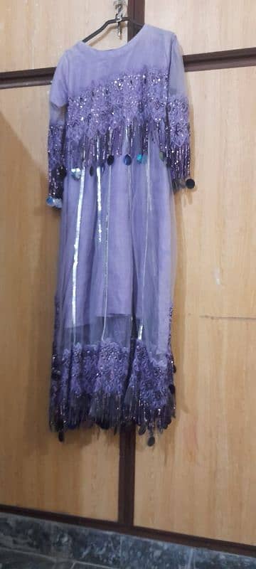 bridel lehnga and purple long maxi 3