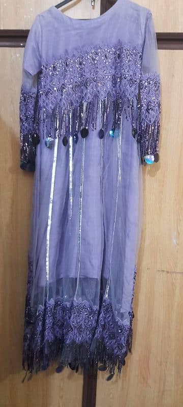 bridel lehnga and purple long maxi 5