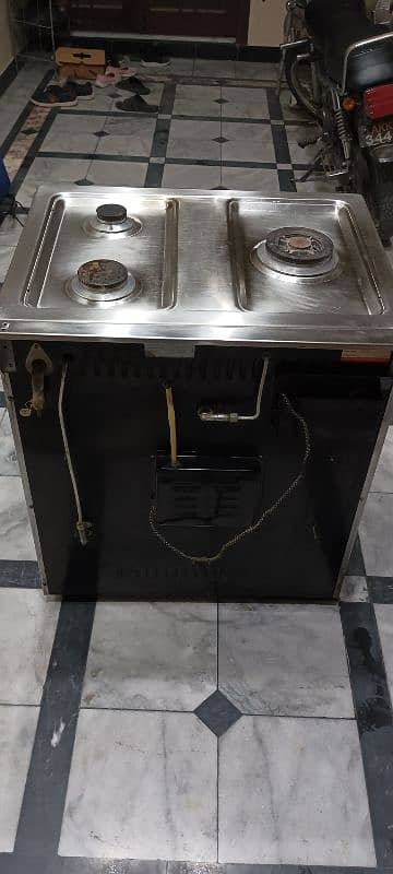 NAS gas cooking range 1