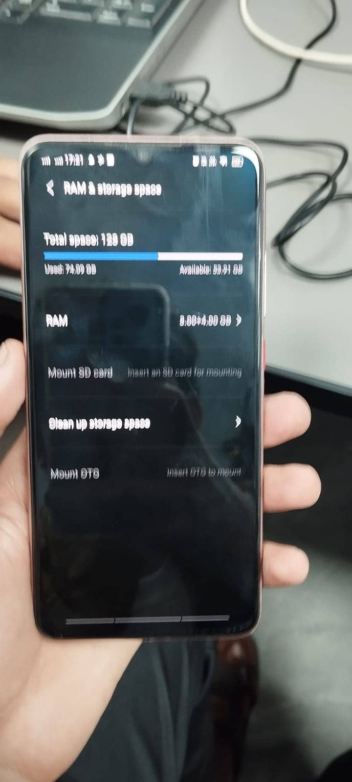 vivo s1 pro with box and charger 6