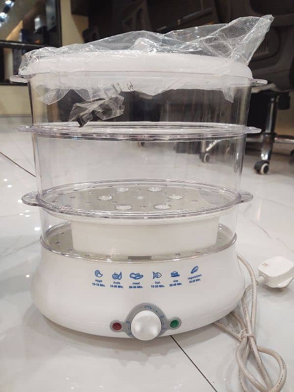 3 tier electric food steamer Australian brand 1