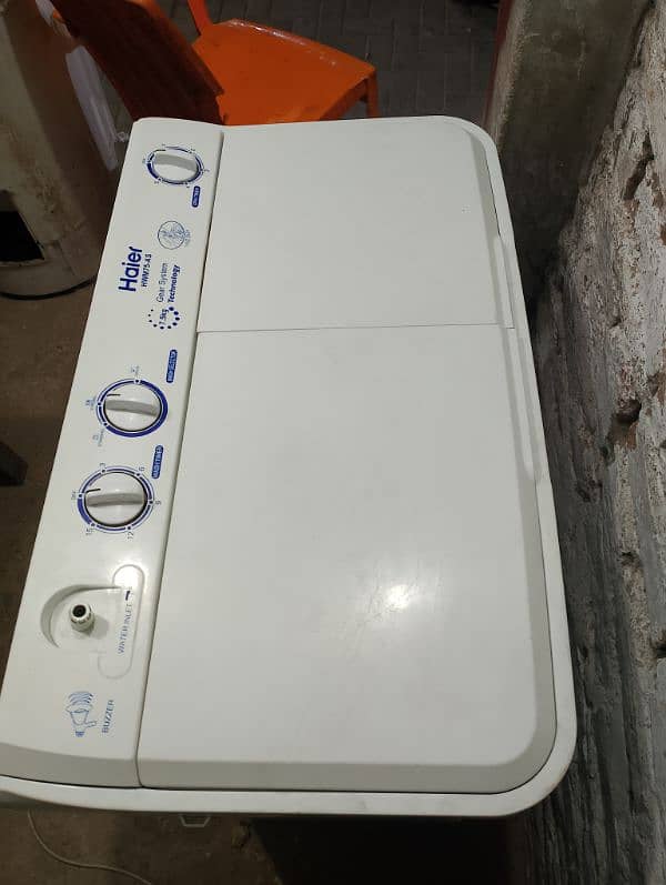 haier new candtion washing machine 0