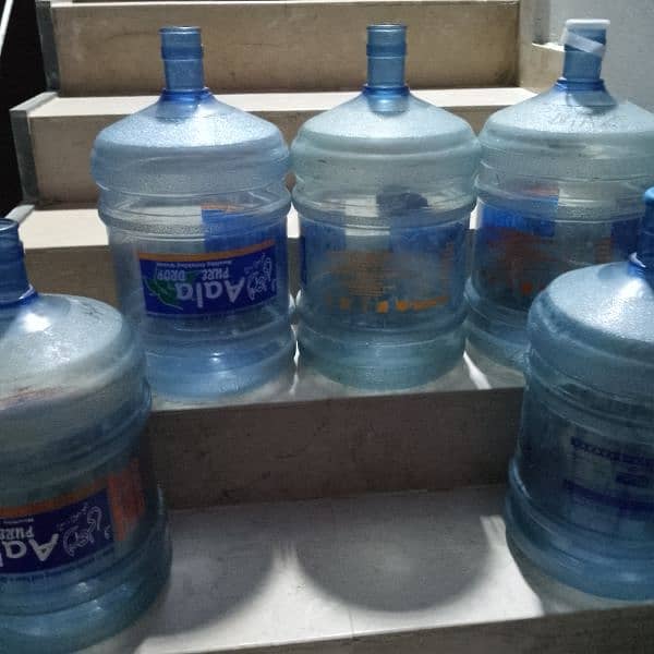 19 litre Bottles. 8 bottles 0