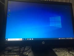 hp corei5 8th generation pc with hp p203 monitor for sell