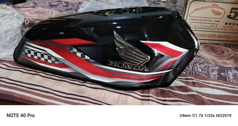 Honda 125 Black Clr 2024 Model 5