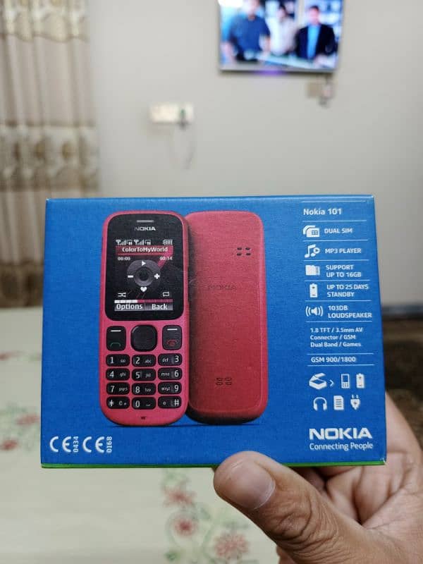 Nokia 101 Dual Sim with Memory card slot 6