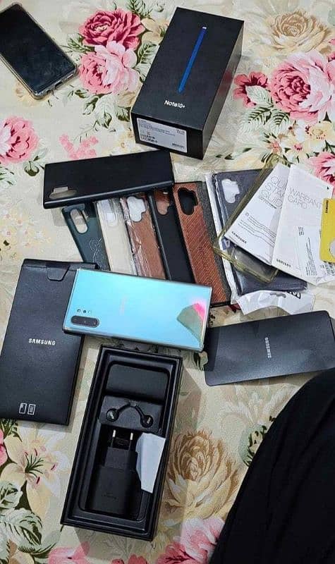 Samsung note 10 plus 12/256 GB 03240537819 my WhatsApp number 1