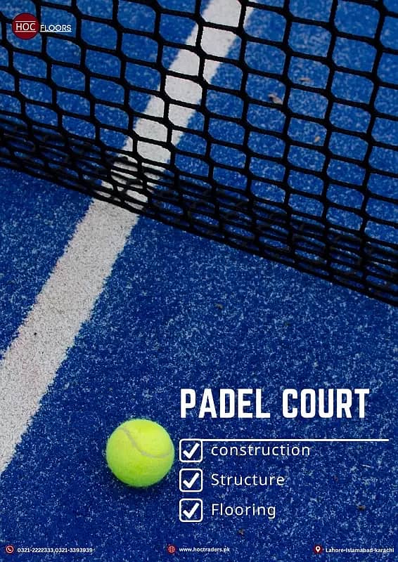 padel tennis , padel courts ,Grass Structure, grass flooring ,importe 0