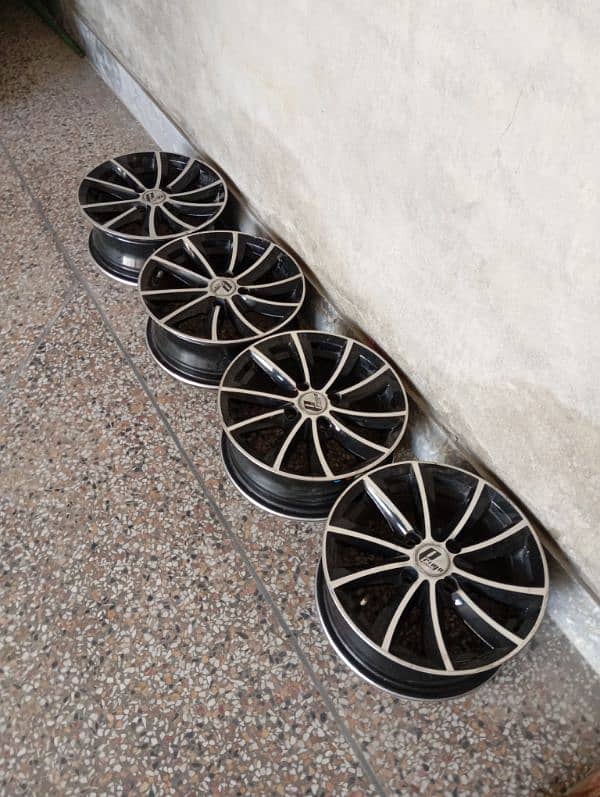 Alloy rims 14" fit Japanese car (wagon R) 0