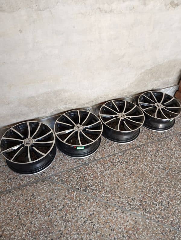 Alloy rims 14" fit Japanese car (wagon R) 1