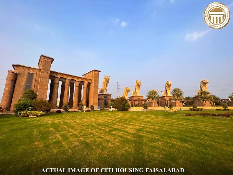 5 Marla Plot For Sale In Citi Housing Sargodha Road Faisalabad. 3