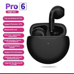 PRO 6 EARPODS PRICE PRICE EATPODS WITH AMAZING QUALITY AND SOUND.