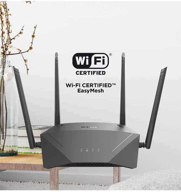 WiFi Gigabit Router D-Link DIR-1750 AC1750 MU-MIMO (Branded Used) 0