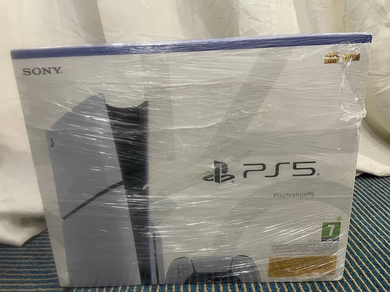 ps5 new only box open 3