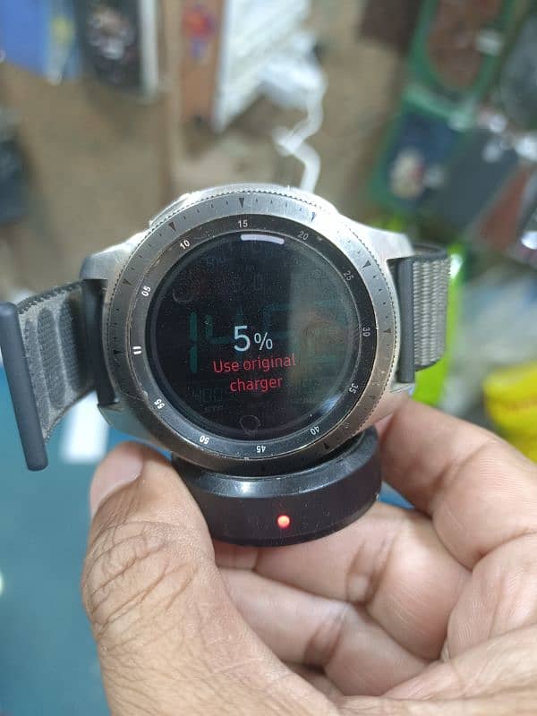 samsung watch four . . . used but like new. . awsm battery 8