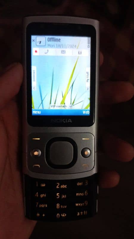 Nokia 6700s Silde. PTA approved 2