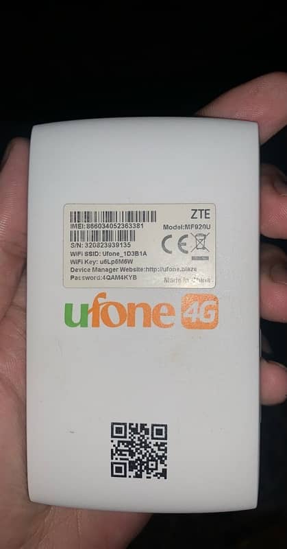 ufone Wifi device 1