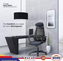 boss Revolving chair mesh high back