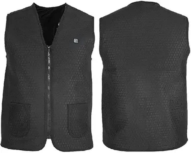 Warmer Waistcoat Heated Warm Vest USB Electric Heating jacket 4