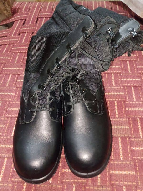 black Military Boots 7