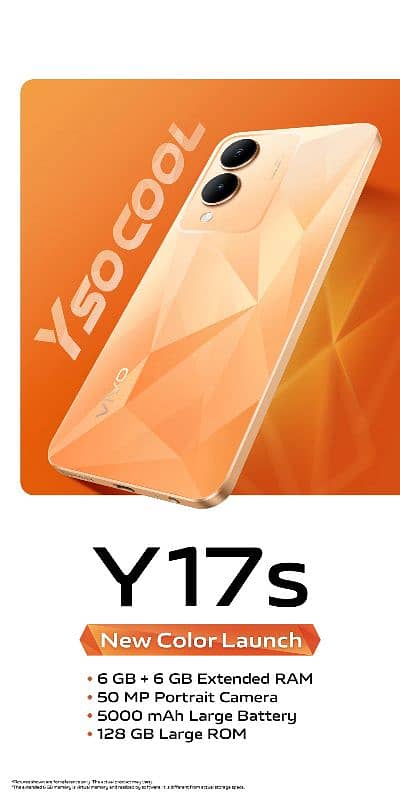 ViVo Y17S 6+6/128 Only Mobile 0