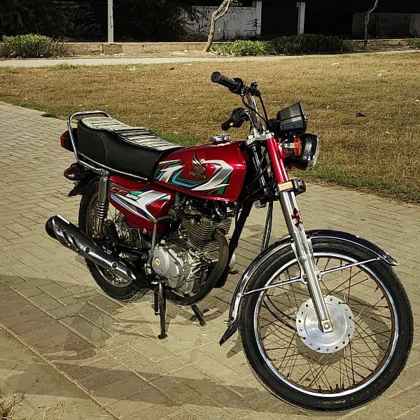 Honda 125 hyderabad number geniune condition 4