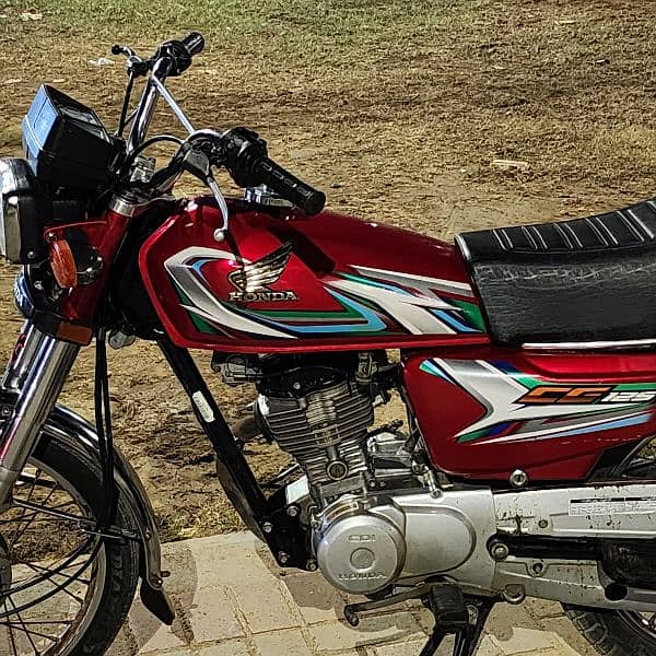 Honda 125 hyderabad number geniune condition 8