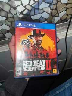 red dead redemption 2 ps4 disk all ok for sell or exchange