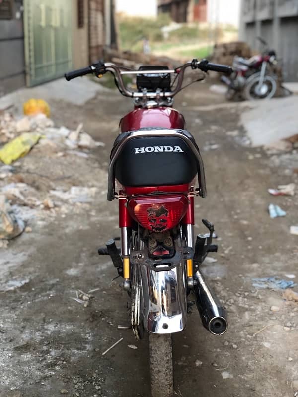 Honda 70cc 10/10 Condition For sale 3