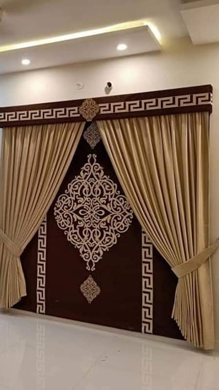 New Curtain Design Arabic Majlis wallpaper blind all interior 1