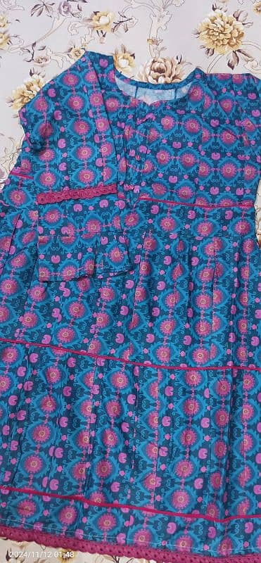 Branded lawn, cotton and khadar frocks 2