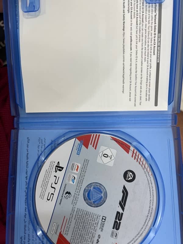 F1 22 , PS5 orignal game disc 1