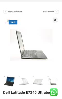 Dell Laptop e7240 i5-4th Generation