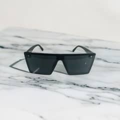 Square Sunglasses | Full Black Sunglasses | Sunglasses for Men & Women