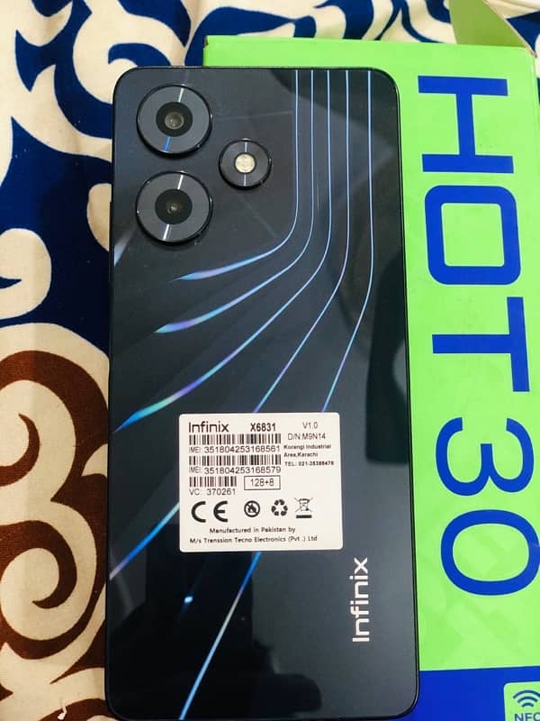 Infinix Hot 30 8+8/128 PTA Approved 4