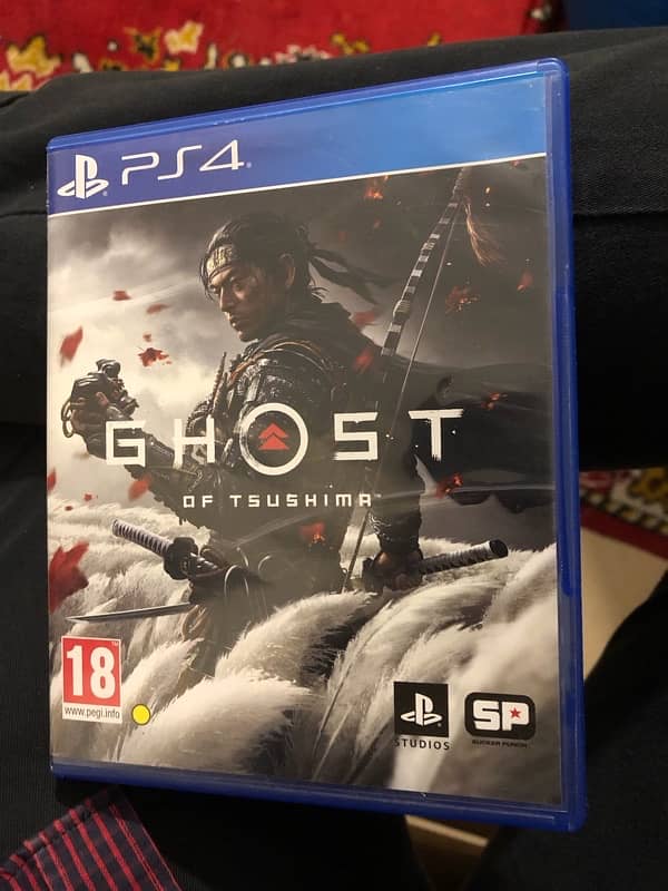 Ghost of Tsushima PS4 10/10 Scratchless, Exchange possible 2