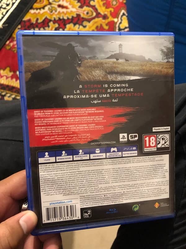 Ghost of Tsushima PS4 10/10 Scratchless, Exchange possible 4